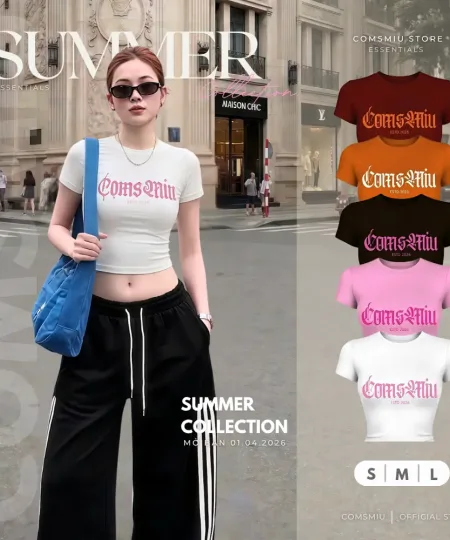 Áo thun Croptop - MIU86