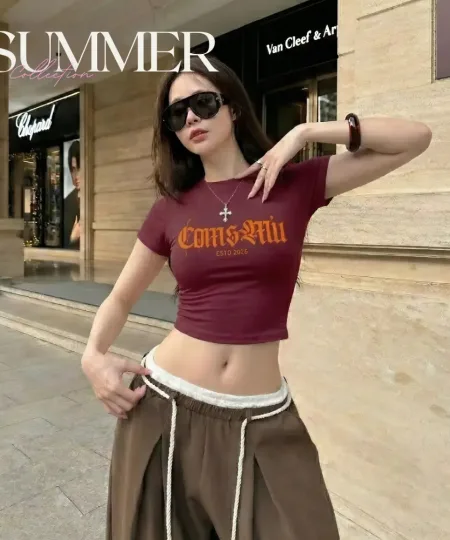 Alternative view of Áo thun Croptop - MIU86