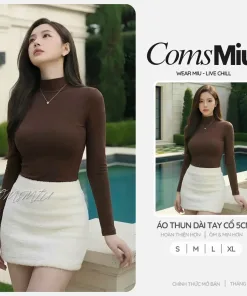 Áo thun cổ lọ (5cm)